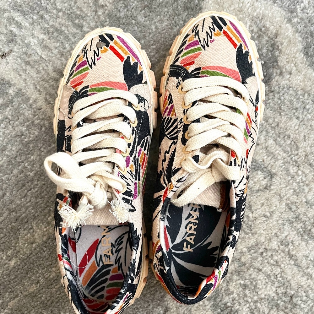 Farm Rio resort sneakers